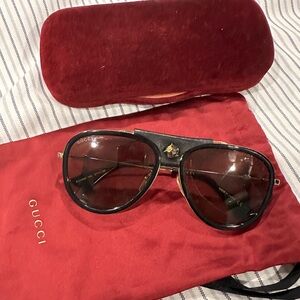 Gucci aviator sunglasses